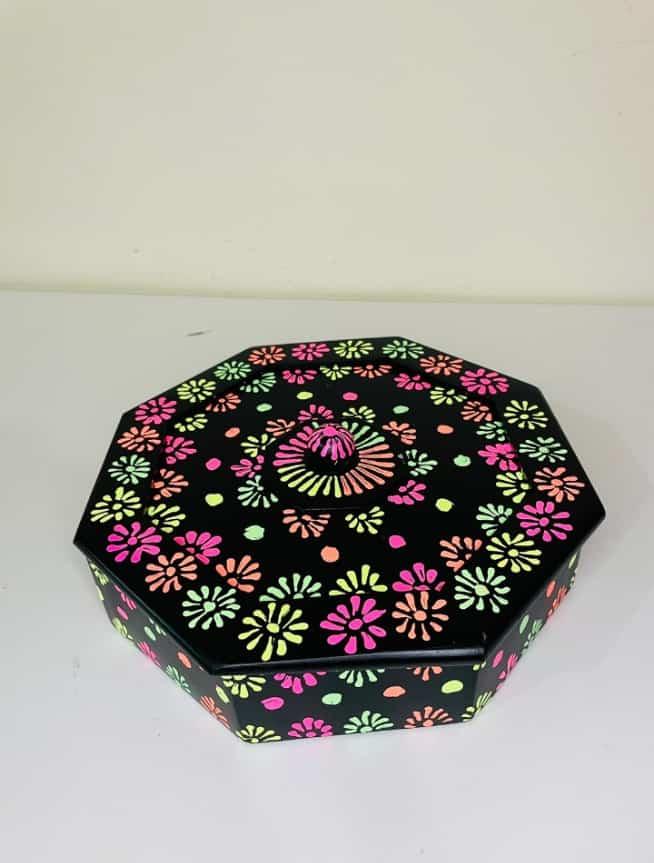 Artistic Wooden Dry Fruit Bowl - wcspk