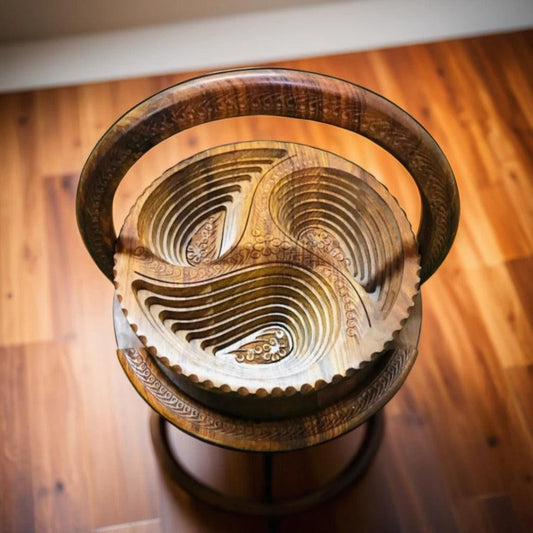 Wooden Dry Fruit Tukri - wcspk