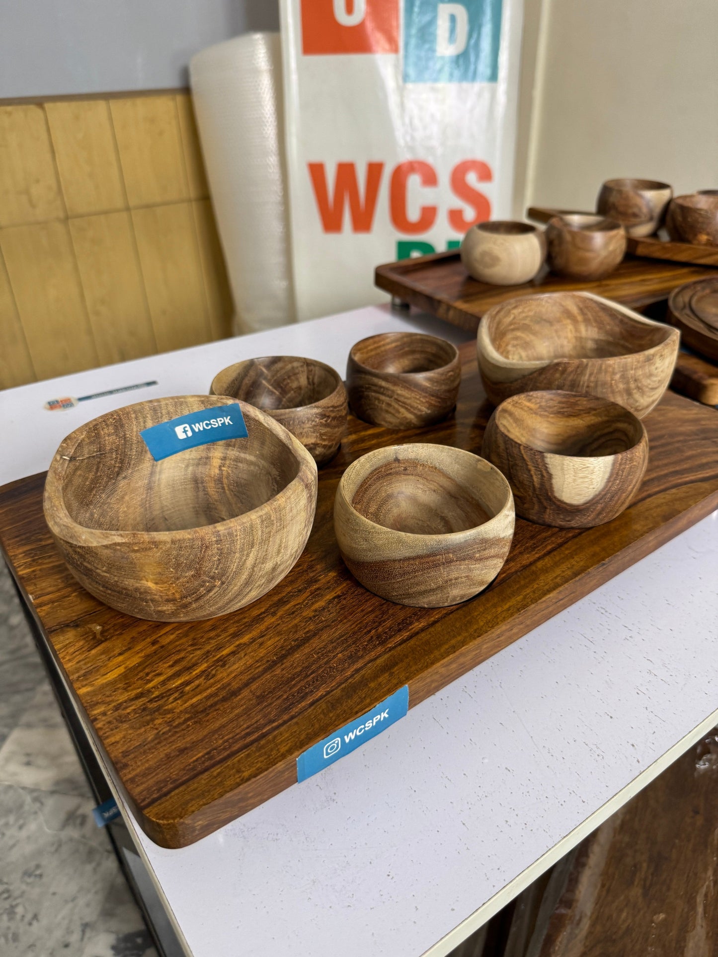 serving tray with bowl