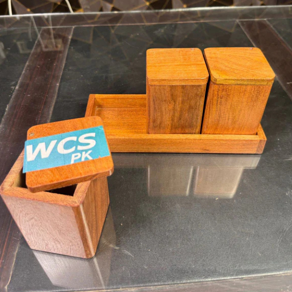 pure wooden new spice box
