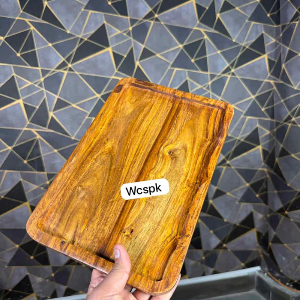 Square Platter with Corner