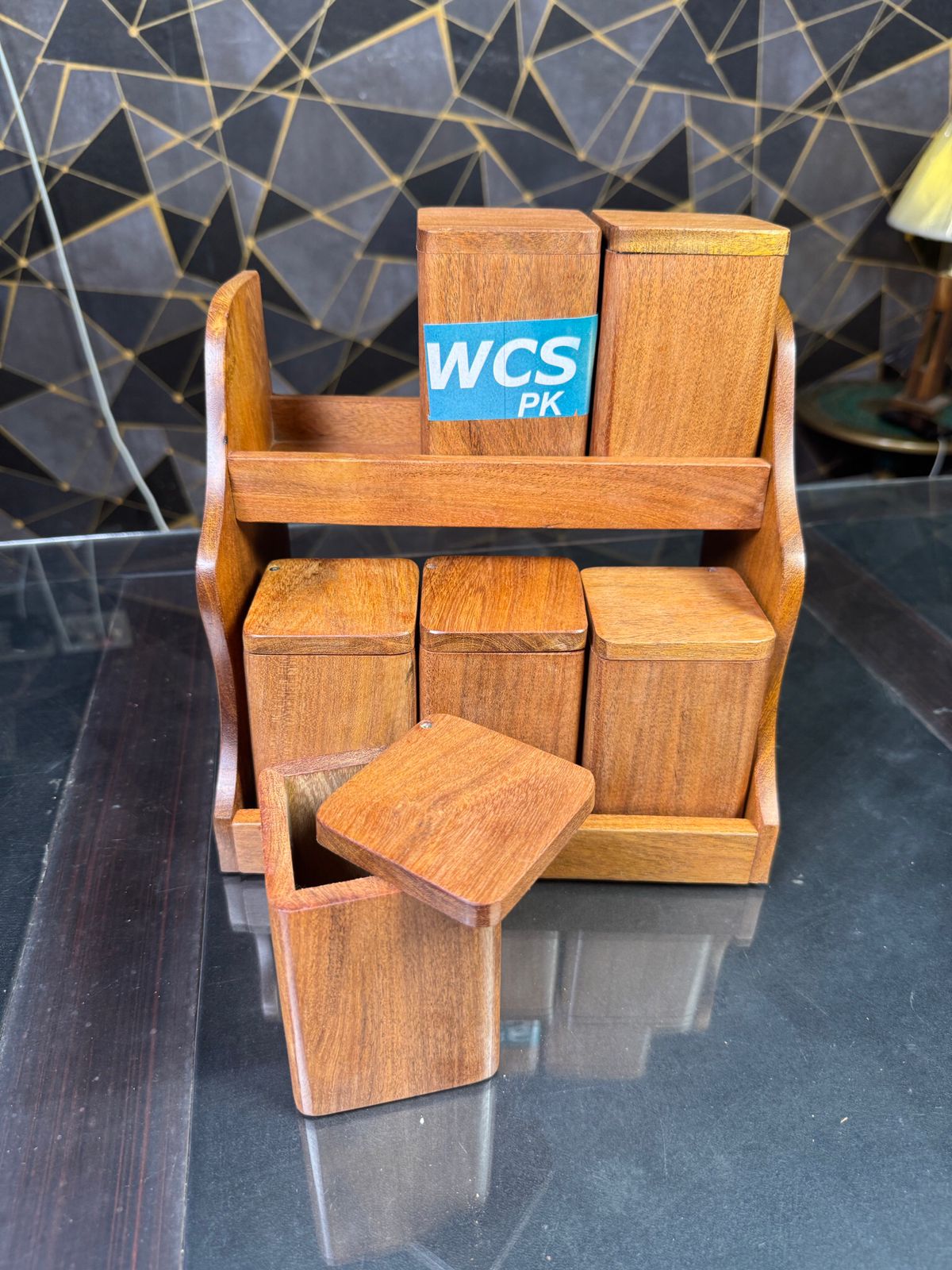 pure wooden new spice box