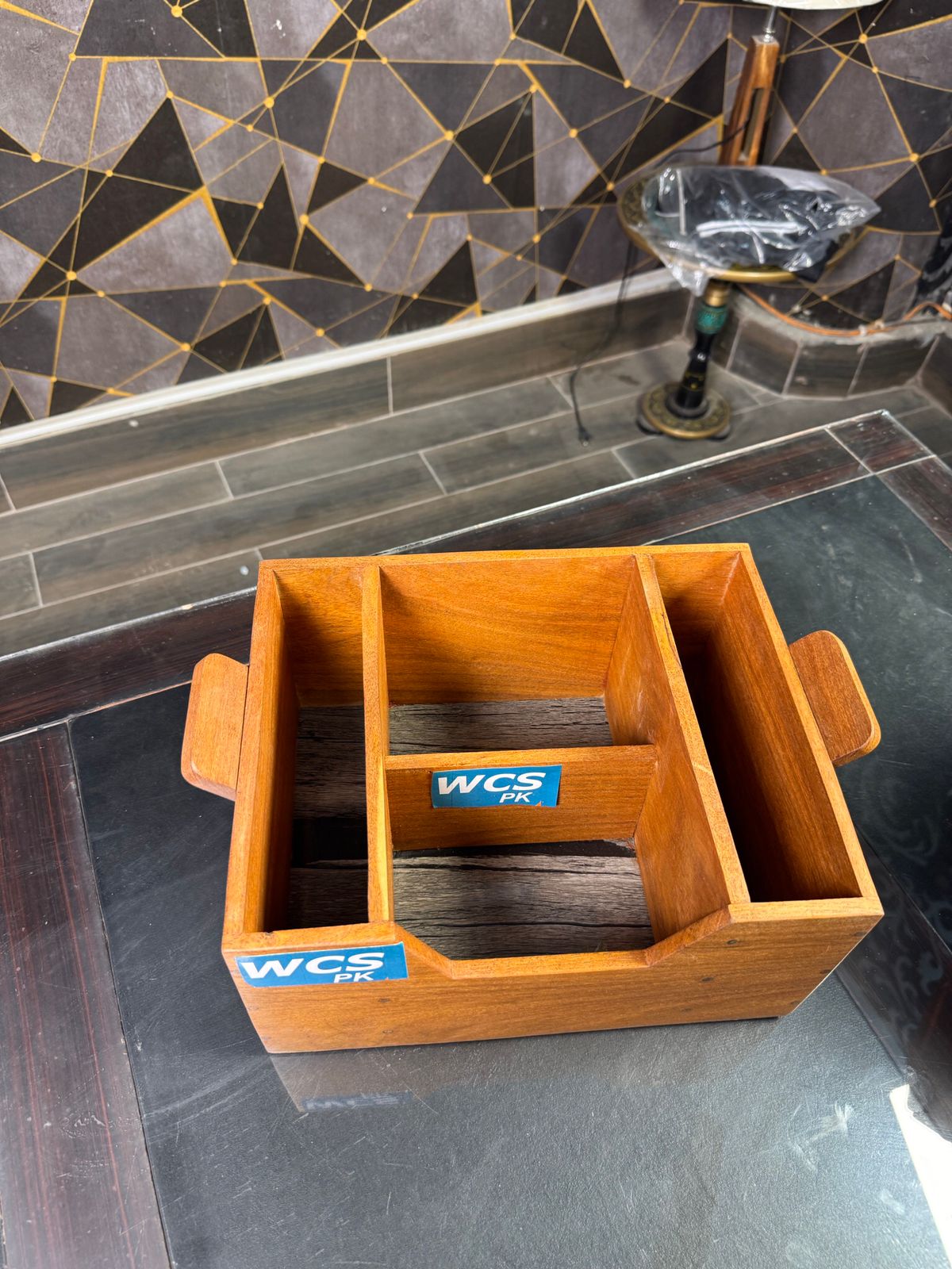 Wooden Kitchen Organizer Set