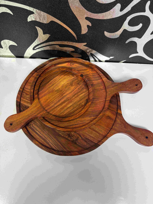 pizza pan with handle