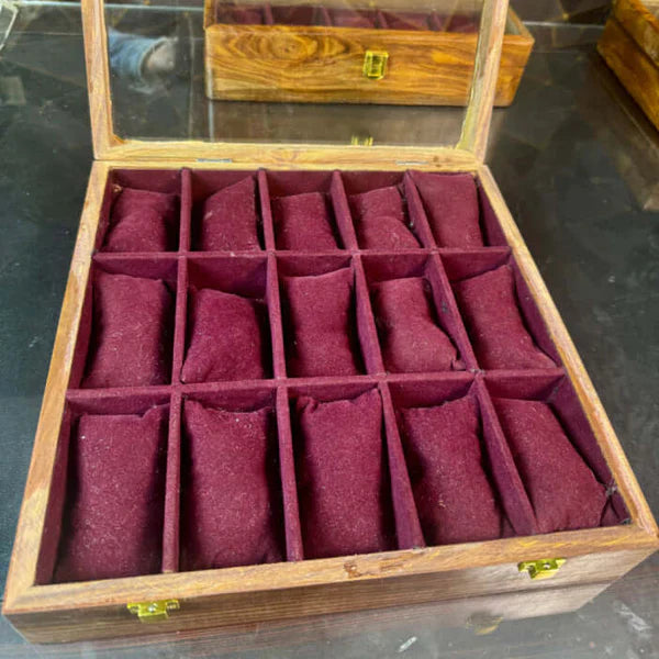 15 slot handmade wooden watch box by WCSPK 